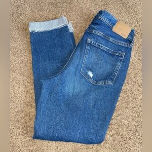 Women’s Aeropostale distressed mom jeans